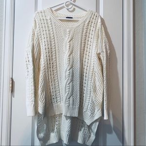 Express Knitting - High Low Sweater